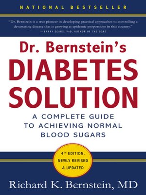 cover image of Dr. Bernstein's Diabetes Solution